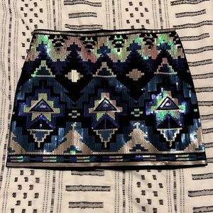 Express skirt. Super fun and cute. Size XS but fits more like a small.